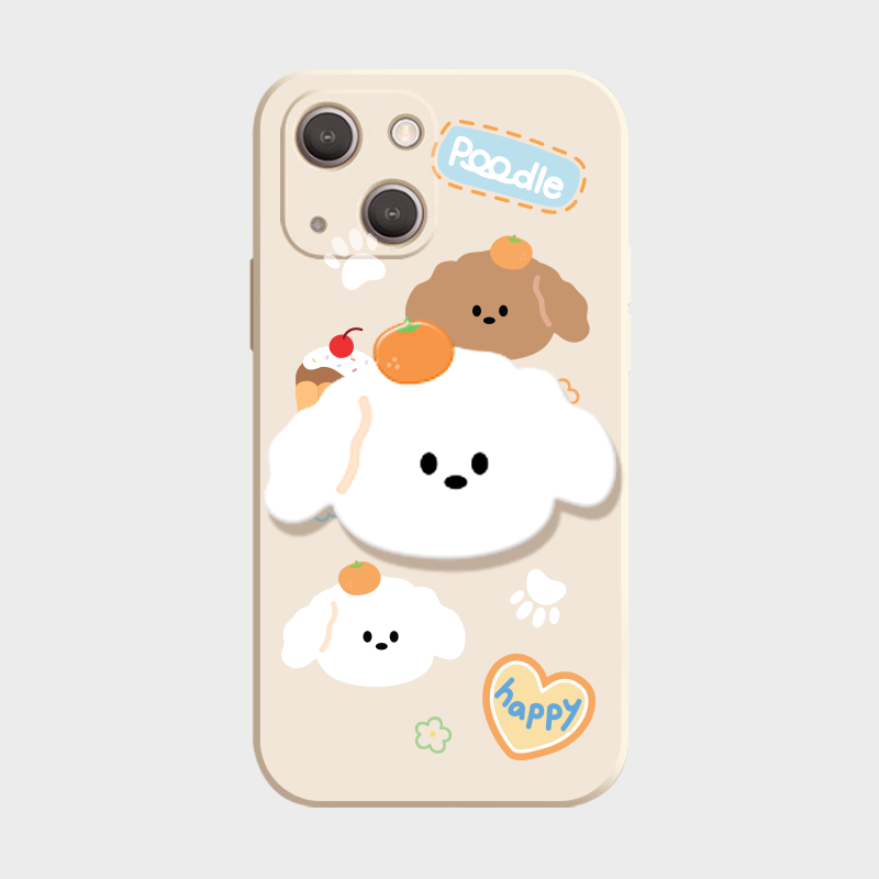 Tangerine puppy Mobile Phone Case Smart Tok Set