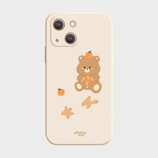 Tangerine bear pumi Mobile Phone Case