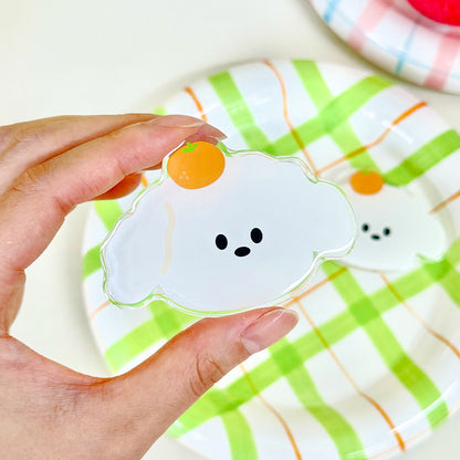 Tangerine puppy Mobile Phone Case Smart Tok Set