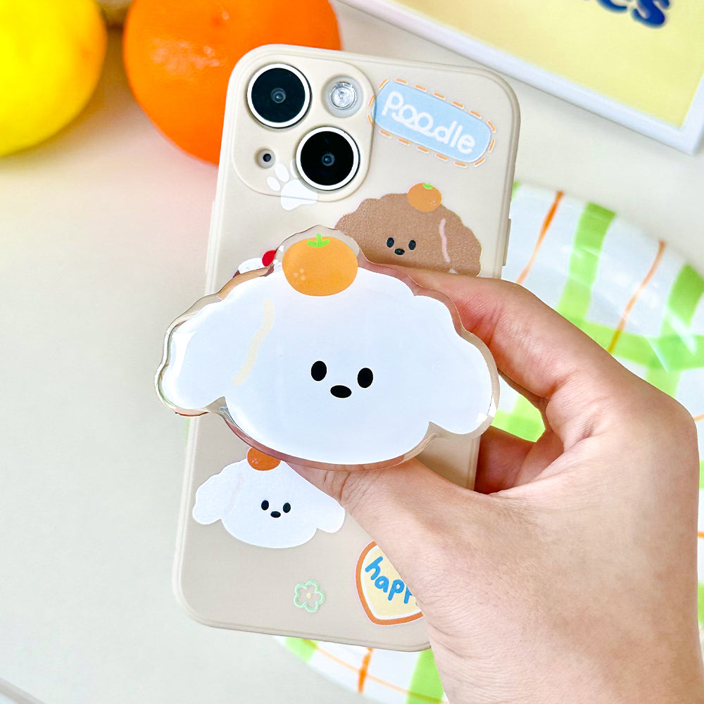 Tangerine puppy Mobile Phone Case Smart Tok Set