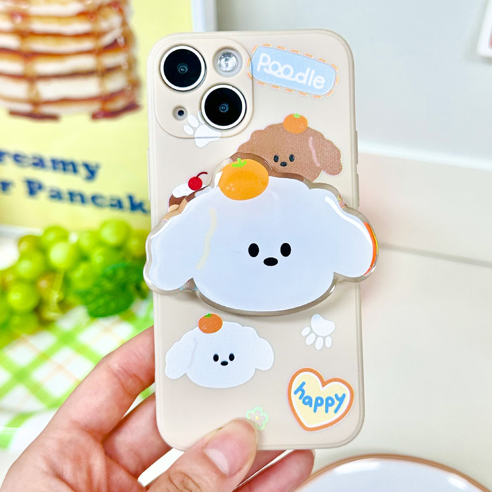 Tangerine puppy Mobile Phone Case Smart Tok Set