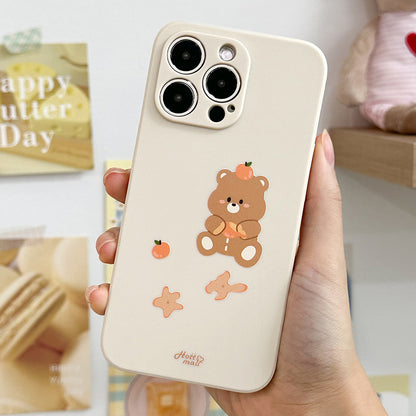 Tangerine bear pumi Mobile Phone Case