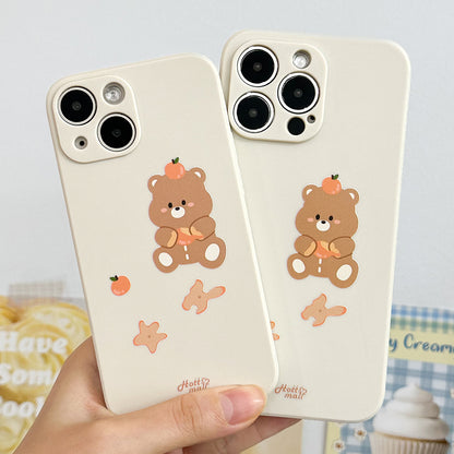 Tangerine bear pumi Mobile Phone Case