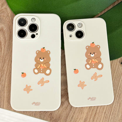 Tangerine bear pumi Mobile Phone Case