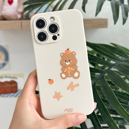 Tangerine bear pumi Mobile Phone Case