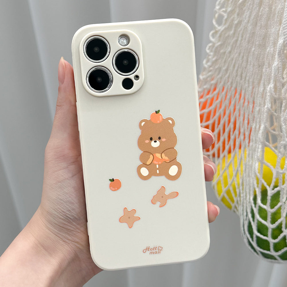 Tangerine bear pumi Mobile Phone Case