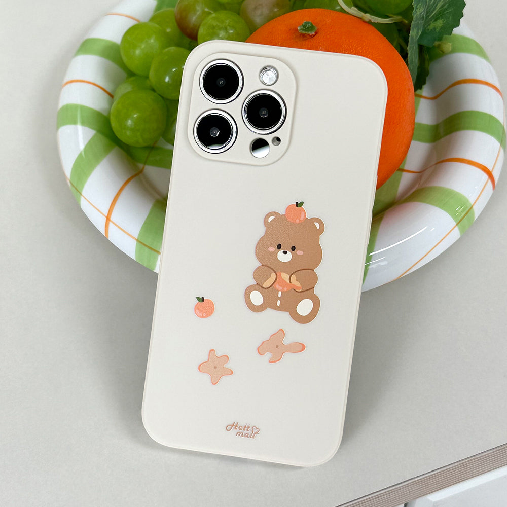 Tangerine bear pumi Mobile Phone Case