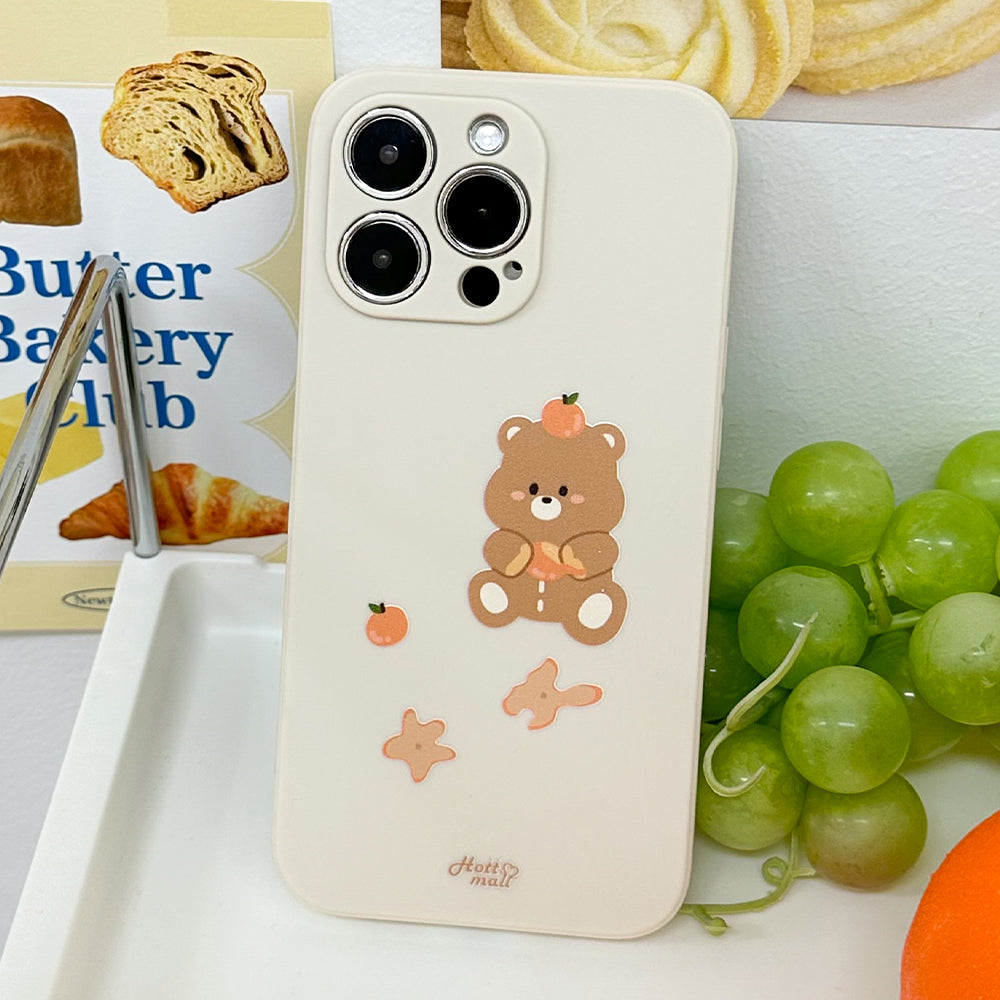 Tangerine bear pumi Mobile Phone Case