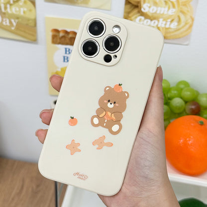 Tangerine bear pumi Mobile Phone Case