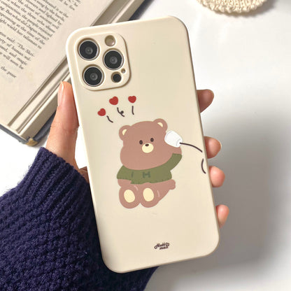 Hello Pumi Bear Mobile Couple Phone Case