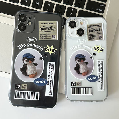 Hip Penguin Barcode Mobile Phone Case