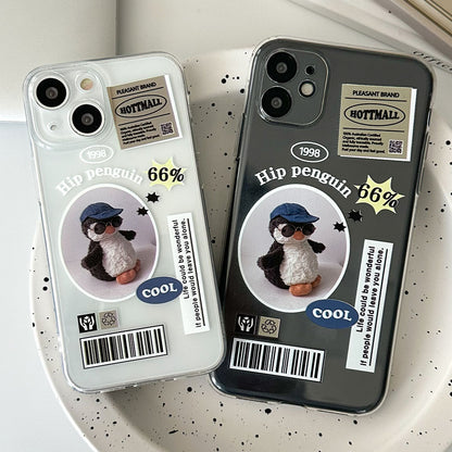 Hip Penguin Barcode Mobile Phone Case