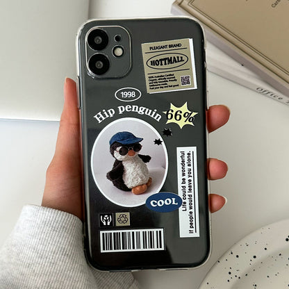 Hip Penguin Barcode Mobile Phone Case