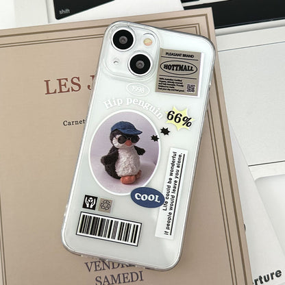 Hip Penguin Barcode Mobile Phone Case