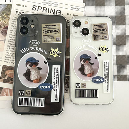 Hip Penguin Barcode Mobile Phone Case