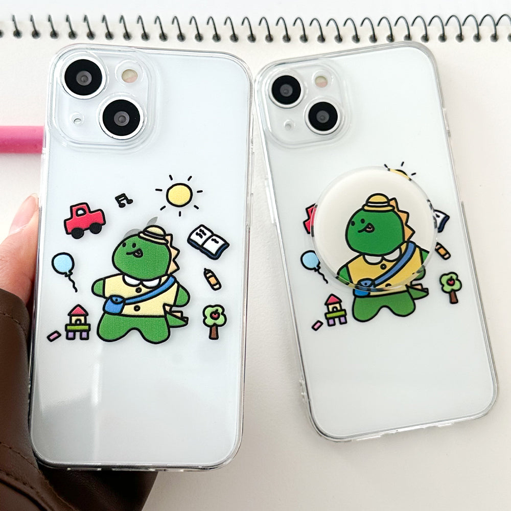 Happy dino Mobile Phone Case