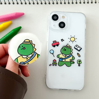 Happy dino Mobile Phone Case