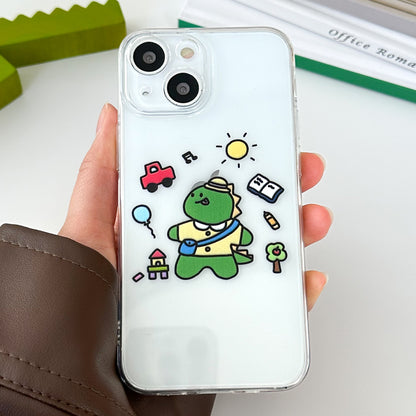 Happy dino Mobile Phone Case