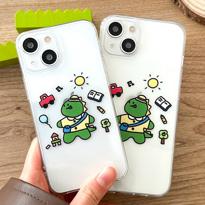 Happy dino Mobile Phone Case